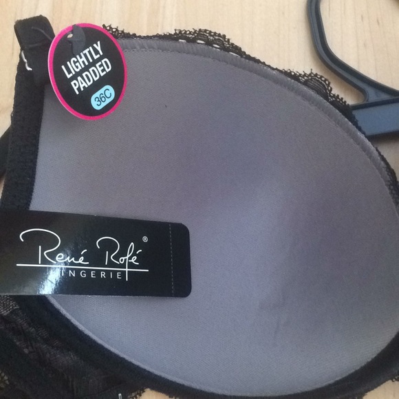 New with tags,Black Lace Convertible Bra. Size 34C - Picture 2 of 4